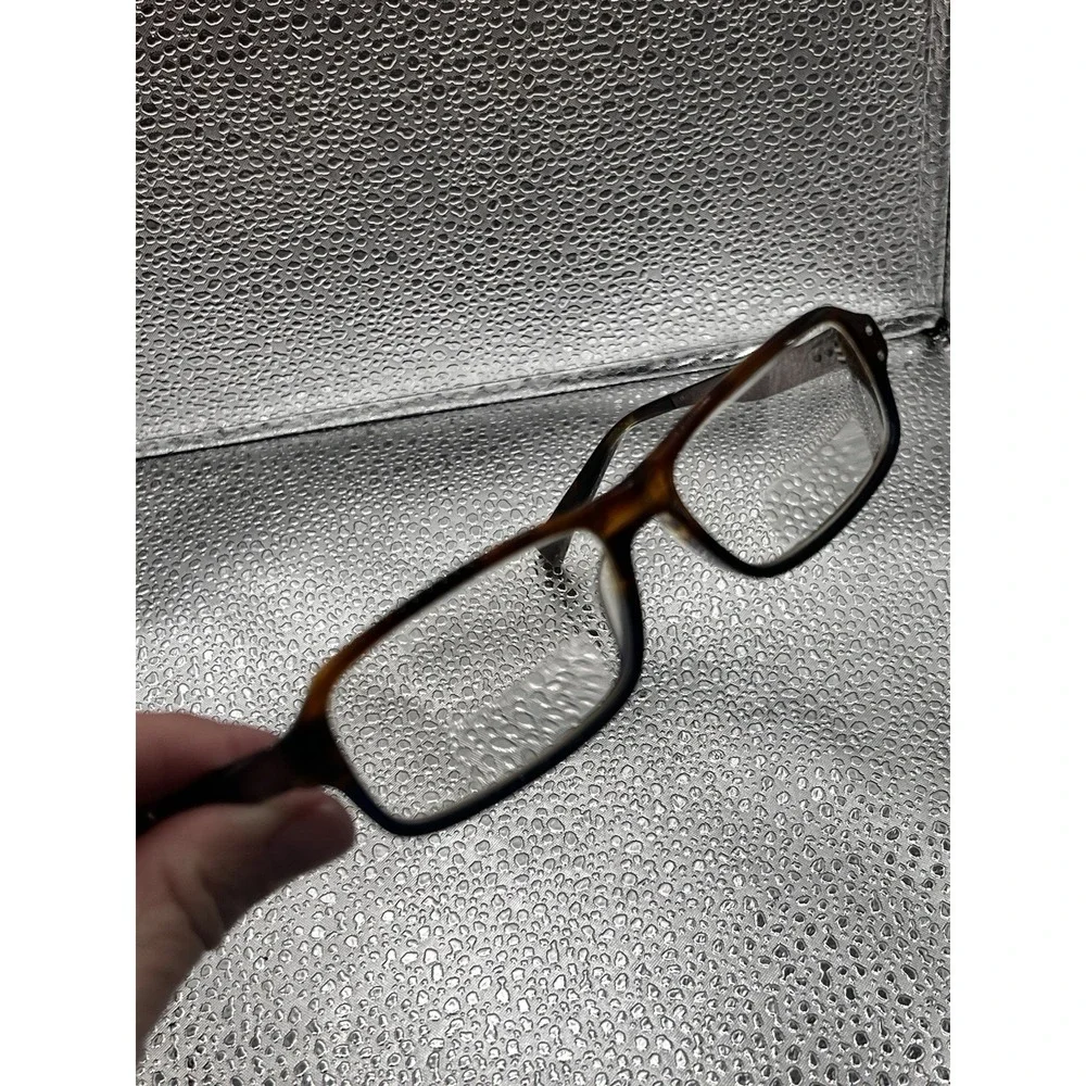 Nike‎ 7205 eyeglass frames Only 53-15-145 Tortoise brown blue Metal With Case